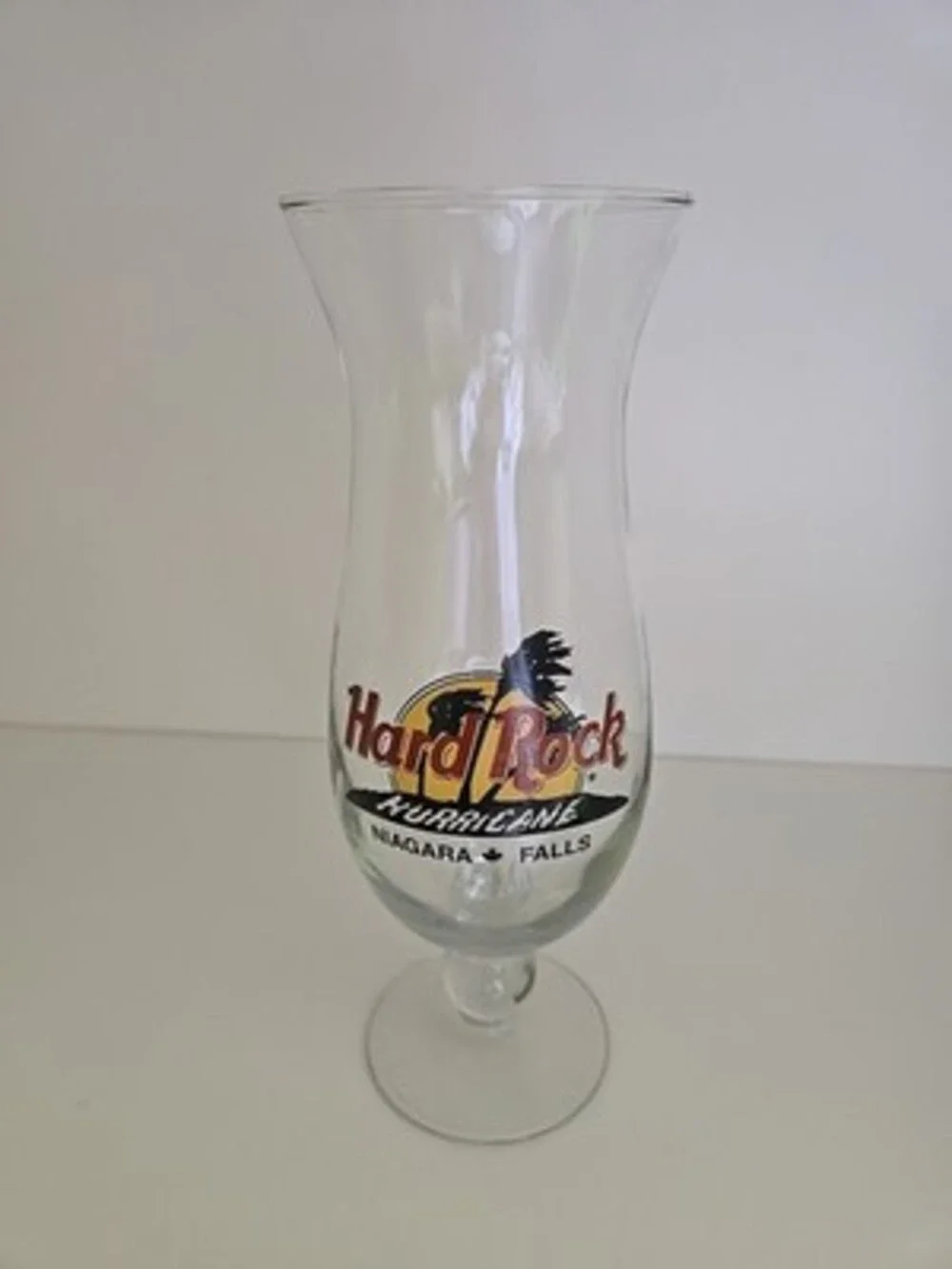Hard Rock Niagra Falls Hurricane Glass Collectible